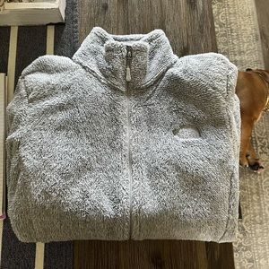 Medium gray North Face jacket